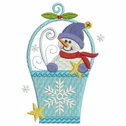 Months of the Year Baskets machine embroidery designs