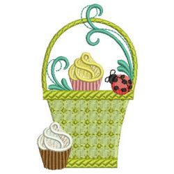 Months of the Year Baskets 08 machine embroidery designs
