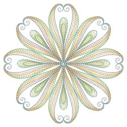 Colorful Rippled Quilts(Md) machine embroidery designs