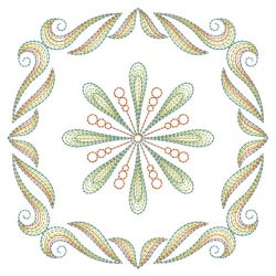Colorful Rippled Quilts 02(Sm) machine embroidery designs
