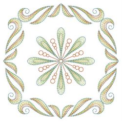 Colorful Rippled Quilts 02(Md) machine embroidery designs