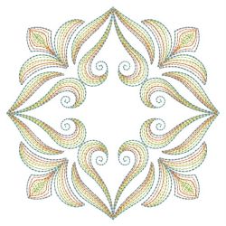 Colorful Rippled Quilts 04(Lg) machine embroidery designs