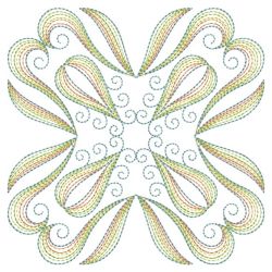 Colorful Rippled Quilts 09(Lg) machine embroidery designs