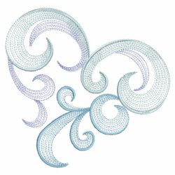 Colorful Rippled Hearts 02(Lg) machine embroidery designs