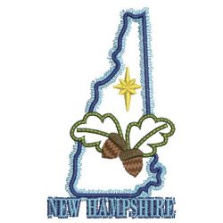 Neon US States 3 09 machine embroidery designs