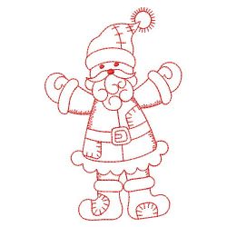 Redwork Patchwork Christmas 01(Lg) machine embroidery designs