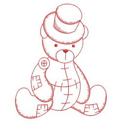 Redwork Patchwork Christmas 05(Md) machine embroidery designs