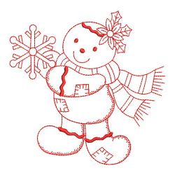 Redwork Patchwork Christmas 08(Md) machine embroidery designs