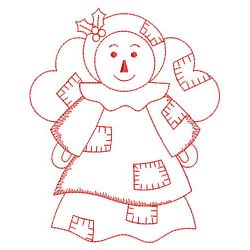 Redwork Patchwork Christmas 09(Lg) machine embroidery designs