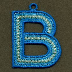 FSL Silver Dots Alphabet 02 machine embroidery designs