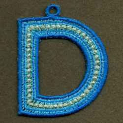 FSL Silver Dots Alphabet 04 machine embroidery designs