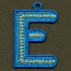 FSL Silver Dots Alphabet 05 machine embroidery designs