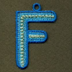 FSL Silver Dots Alphabet 06 machine embroidery designs