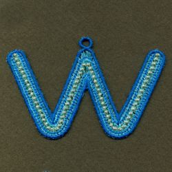FSL Silver Dots Alphabet 23