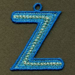 FSL Silver Dots Alphabet 26 machine embroidery designs