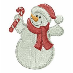 Winter Snowman Painting 06 machine embroidery designs