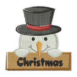 Winter Snowman Painting 12 machine embroidery designs