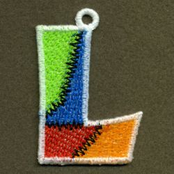 FSL Patchwork Alphabet 12 machine embroidery designs