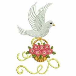 Assorted Valentine Doves 04 machine embroidery designs