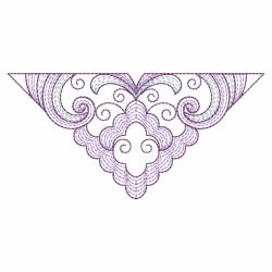 Colorful Rippled Triangle 06(Lg) machine embroidery designs