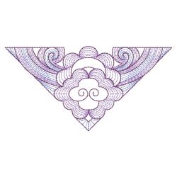 Colorful Rippled Triangle 09(Md) machine embroidery designs