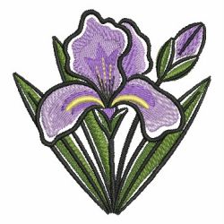 Iris 07 machine embroidery designs