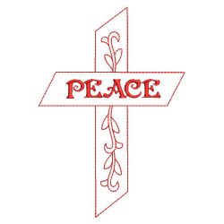 Redwork Dove Of Peace 03(Sm)