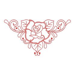 Redwork Rose Decor 04(Md)