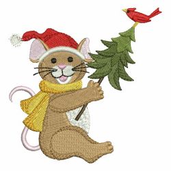 Christmas Mouse 04 machine embroidery designs