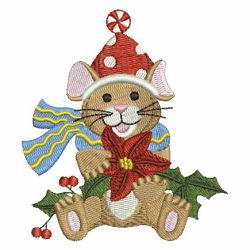 Christmas Mouse 05 machine embroidery designs