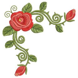 Roses In Bloom 05 machine embroidery designs