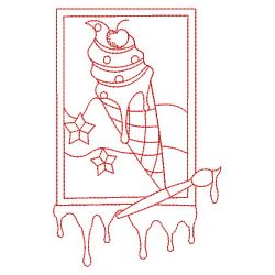 Redwork Summer Fun 04(Lg) machine embroidery designs