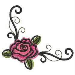 Watercolor Roses 01 machine embroidery designs