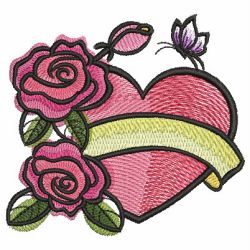 Watercolor Roses 09 machine embroidery designs