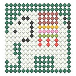 Mosaic Animals 01 machine embroidery designs