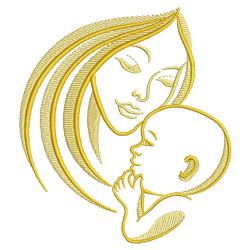 Mom And Baby 02(Sm) machine embroidery designs