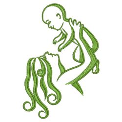 Mom And Baby 08(Md) machine embroidery designs