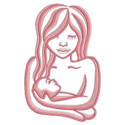 Mom And Baby 10(Lg) machine embroidery designs
