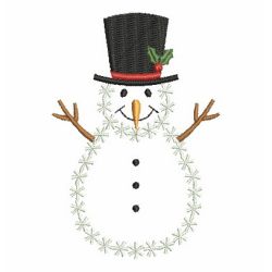 Assorted Snowman 09 machine embroidery designs