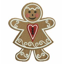 Christmas Gingerbread 03 machine embroidery designs
