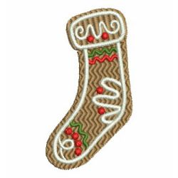 Christmas Gingerbread 04 machine embroidery designs