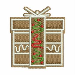 Christmas Gingerbread 07 machine embroidery designs