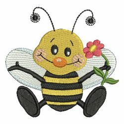 Honey Bees 01 machine embroidery designs