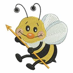 Honey Bees 02 machine embroidery designs
