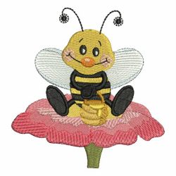 Honey Bees 05 machine embroidery designs
