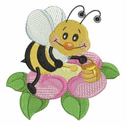 Honey Bees 06 machine embroidery designs