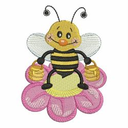 Honey Bees 07 machine embroidery designs