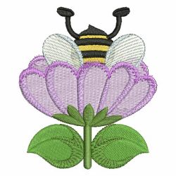 Honey Bees 08 machine embroidery designs