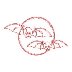 Redwork Halloween Skeleton 1 02(Md) machine embroidery designs