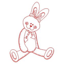 Redwork Bunny 3 03(Lg) machine embroidery designs